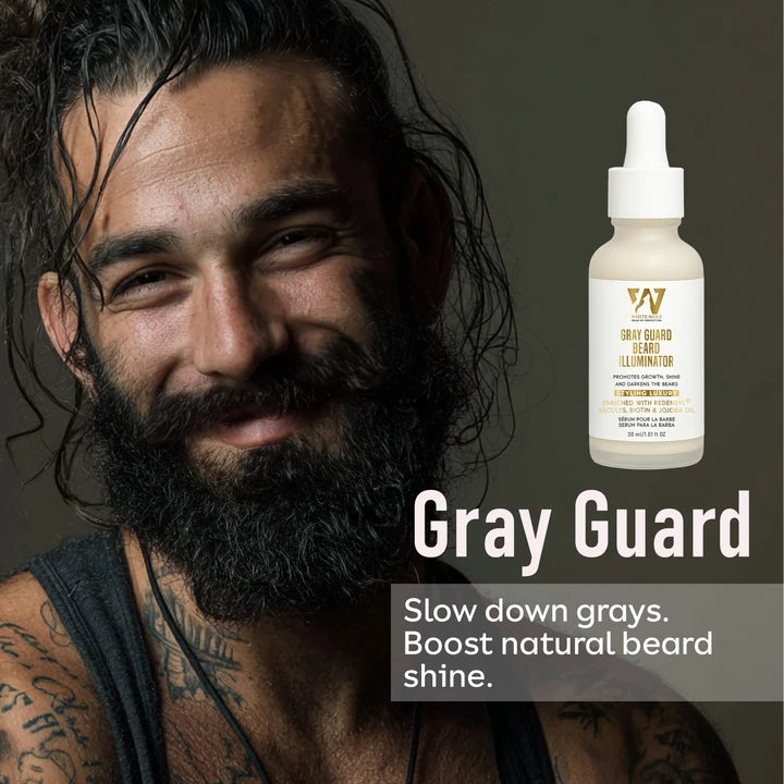 The Daily Defence Kit - Face Wash + SPF 50 PA+++ Sunscreen + Gray Guard Beard Illuminating Serum